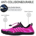 thumbnail image 3 of CHICVOMEY Water Shoes for Women Men - Wide Toe Barefoot Water Shoes Breathable Quick Dry - Swim Aqua Shoes for Beach Pool Surf River Lake Hiking, 3 of 8
