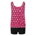 thumbnail image 5 of UPPADA Women Tankini Set Two Piece Padded Bathing Suits Swimsuit Ruched Tankini Top with Swim Brief 2pcs Swimwear Modest Bathing Suit Women'S Swimsuits Clearance,Hot Pink,M, 5 of 6