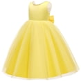 thumbnail image 3 of Vestido para niños pequeños Jup'Elle amarillo sin mangas con tutú de 3 a 4 años, 3 of 6