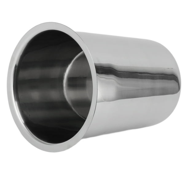 Cubo De Cuchillo De Acero Inoxidable, Horquilla Y Palillos, Almacenamiento De Gran Capacidad Con Diseño Simple Y Elegante, Ideal Para Organización De Cocina, Hecha De Resistente