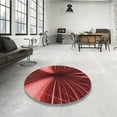 thumbnail image 4 of Ahgly Company Machine Washable Indoor Rectangle Transitional Grapefruit Red Area Rugs, 8' x 10', 4 of 7