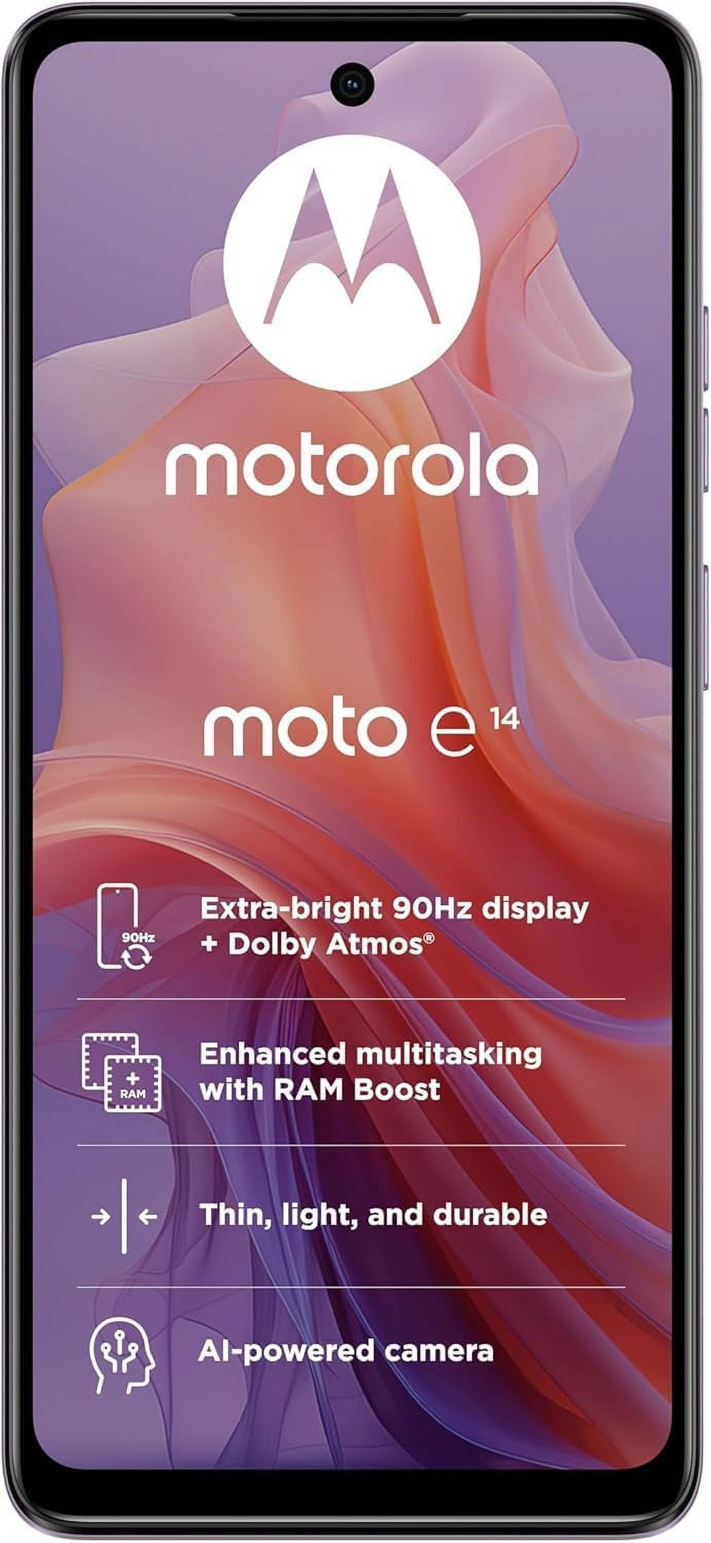 H*o様 モトローラ　motoe14　海外モデル Motorola moto e14 発表、6.56インチのAndroid Go Edition
