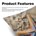 thumbnail image 2 of Starfish Elegant Velvet Throw Pillows with Unique Patterns for Chair Pillow Covers & Throw Pillow - Set of 2, Available in 16x16, 18x18, & 20x20 inches for, 2 of 6