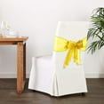 thumbnail image 5 of LA Linen Sheer Organza Chair Bow (Set of 10), 5 of 7