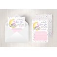 thumbnail image 2 of Baby Shower Invitation, Love You to The Moon and Back Baby Shower Invitation, Girl Elephant Baby Shower Invite, Twinkle Twinkle Little SAR, 20 Fill in Invitations and Envelopes, 2 of 4