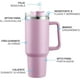 thumbnail image 2 of Vaso Térmico de Acero Inoxidable E T EASYTAO 40OZ Taza Termica Morado, 2 of 3