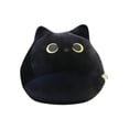 thumbnail image 1 of Gato Negro De Peluche De Juguete De Dibujos Animados En Forma De Gato Almohada De Peluche Cojín Para Regalo De Cumpleaños De San Valentín Methold FN006612-01, 1 of 6