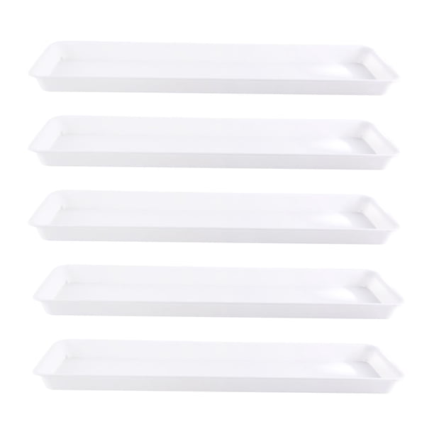 Paquete de 5 Platillos para Plantas, Bandejas para Macetas, Bandeja para Plantas Resistente, Platillos para Plantas Versátiles Y , Bandejas D