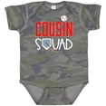 thumbnail image 3 of Inktastic Cousin Squad Baseball and Bat Boys or Girls Baby Bodysuit, 3 of 5