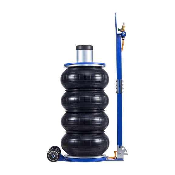 6 Ton 13227 lbs Air Jack Fast Lifting Pneumatic for Car SUV Pickup Truck Repair Garage with Heightened Column Adjustable Handle Thick Rubber Pad