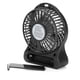 thumbnail image 4 of Ventilador de luz LED recargable portátil Mini escritorio USB 18650 ventilador de batería Comprar 2 barco 3, 4 of 6