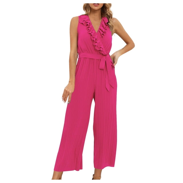 EQWLJWE Robes d'Été pour Femmes 2023 Robes avec Manches Robe Plissée Confortable Élégante Slim Couleur Unie en Chiffon