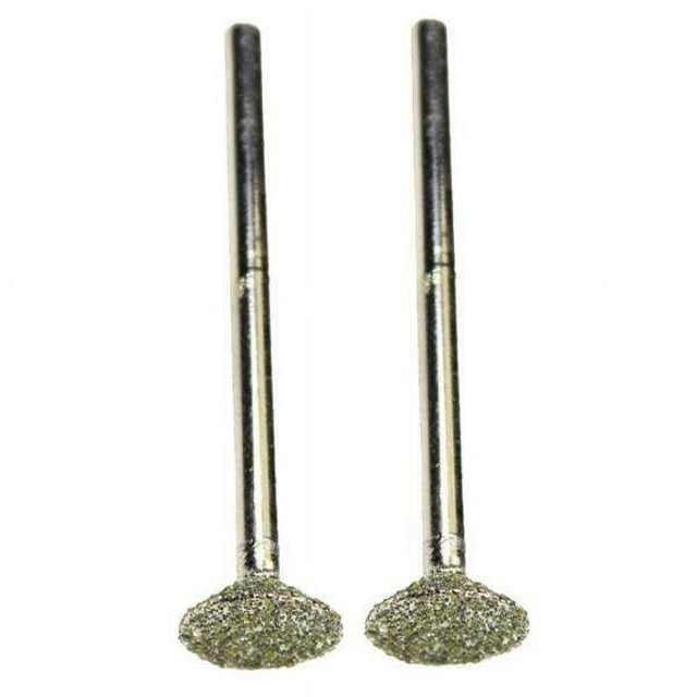 3mm Shank Diamond Grinding Head Burr Bit For Electric Grinder Stone Carving, Sanding 6mm