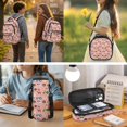 thumbnail image 3 of Pzuqiu Pink Farm Tractor 4-Piece Girls Backpack Set - 17 Inch Large Capacity Schoolbag with Insulated Lunch Box Pencil Case Water Bottle Holder Bookbag for Girls 10-12 Elementary Middle School, 3 of 7