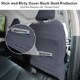thumbnail image 4 of Eurhowing Universal Car Seat Covers, Non-Slip Front Car Seat Covers Set of 2, Breathable Jacquard Auto Seat Protectors for Cars SUV Sedan Truck, Dark Gray, 4 of 8