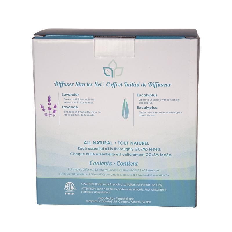 Simply Essential Diffuser Set - Owl, Cool Misting Diffuser & Oils