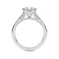 thumbnail image 3 of IGI Certified 3 Carat Radiant Shape Lab Grown Diamond Engagement Ring | 14K White Gold | Esther Tacori Style Solitaire Diamond Ring | FG-VS1-VS2 Quality Friendly Diamonds, 3 of 4