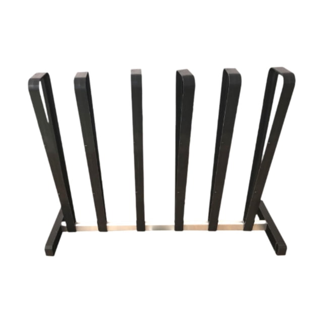Estante de metal para botas altas, ahorra espacio, moderno y versátil organizador de zapatos de metal, soporte para botas de agua para puerta interior