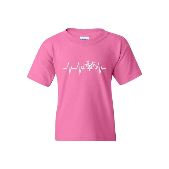 Big Girls T-Shirts and Tank Tops - Bicycle Heartbeat