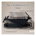 thumbnail image 3 of Edredón Ligero Real Textil + 2 Fundas de Almohada, Juego de Colcha King Size, Color Samurai, 3 of 9