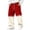 Beige, variant on Leidass Mens Christmas Printed Corduroy Pants Elastic Drawstring Waist Loose Straight Leg Full Length Holiday Casual Trousers with Side Pockets Beige 4XL
