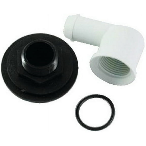 Jabsco 58107-1000 Intake Elbow & Seal Kit for Toilet Models 37010 & 37045