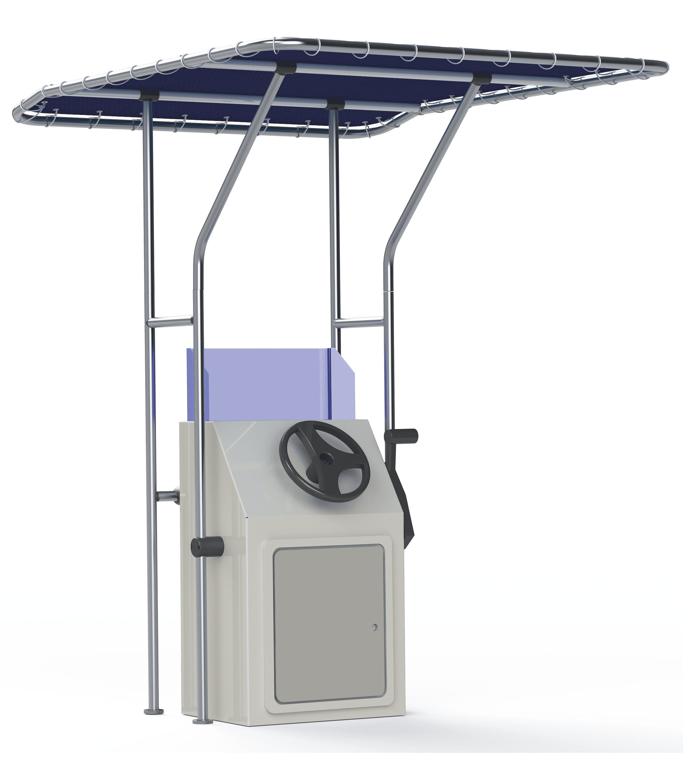 Oceansouth Heavy Duty Boat TTop Small Waterproof Sun Protection