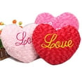 thumbnail image 7 of Opehuo Heart Shaped Pillow,Letter Embroidered Plush Heart Pillow,Heart Shaped Cushion,Huggable Stuffed Love Heart Sofa Cushion,Home Decor Valentines for Living Room,Bedroom,Couple(Hot Pink), 7 of 7