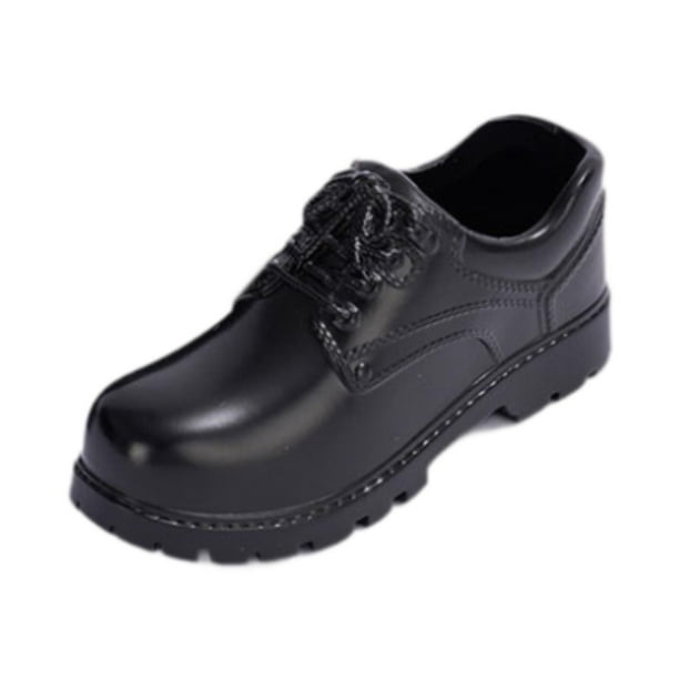 Modelo de zapatos Strade Fareast Limited para figura masculina a escala 1/6 accesorios para figuras de acción mini zapatos negro