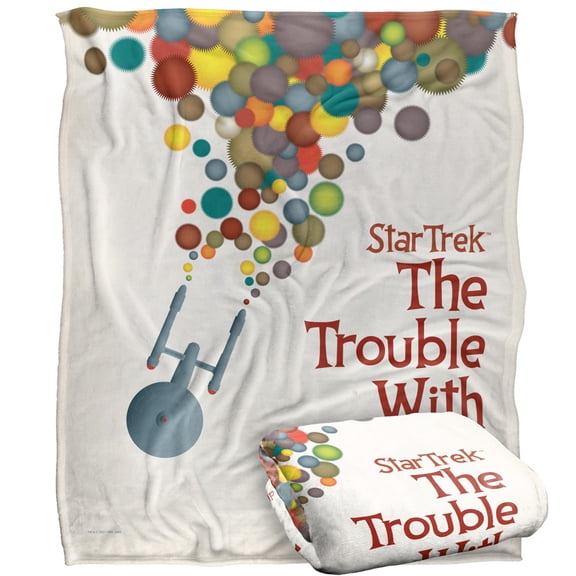 Star Trek TOS Episode 44 Officially Licensed Silky Touch Super Soft Throw Blanket 50' x 60'