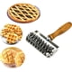 thumbnail image 1 of Máquina prensadora de pastelería de acero inoxidable, cortador de rejilla de tambor, herramienta para hornear galletas, pan, Pizza, pastel, 1 of 5