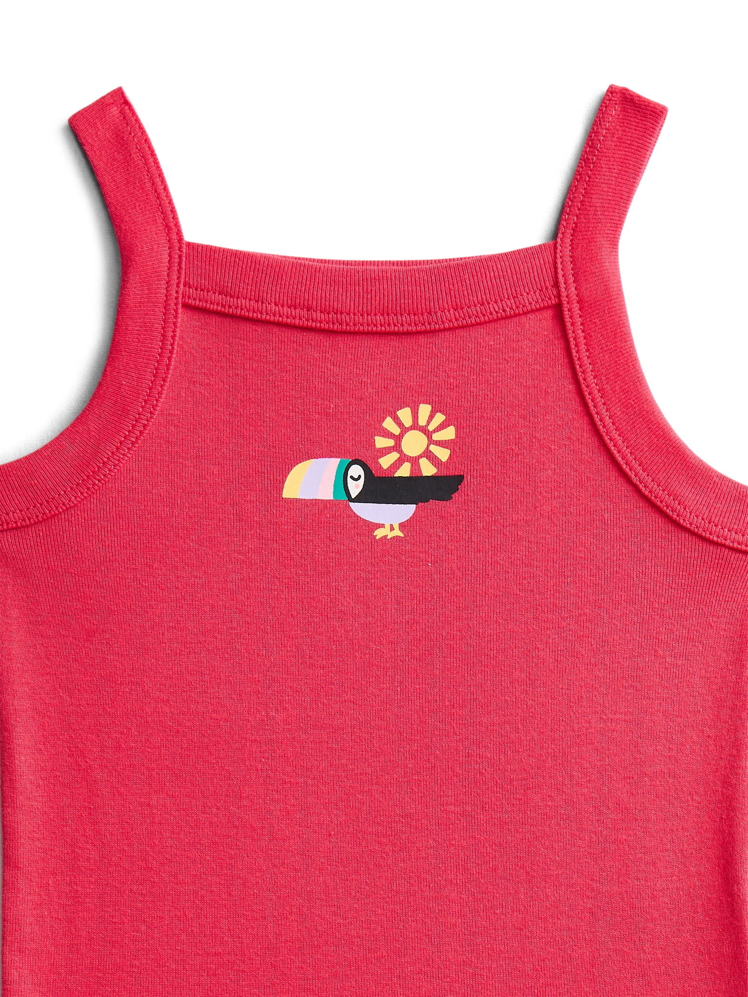 Wonder Nation Baby Girls' Tank Bodysuit, Sizes 0M-24M
