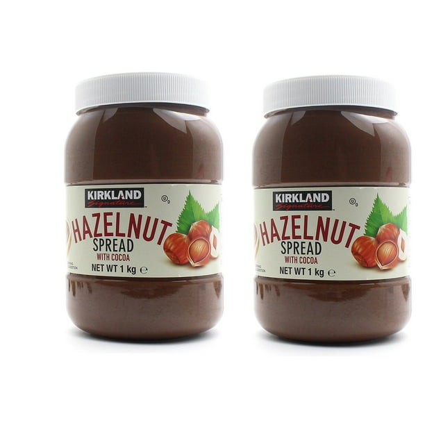 Kirkland Signature Hazelnut Spread with Cocoa Skim Milk 2.2 LB each one