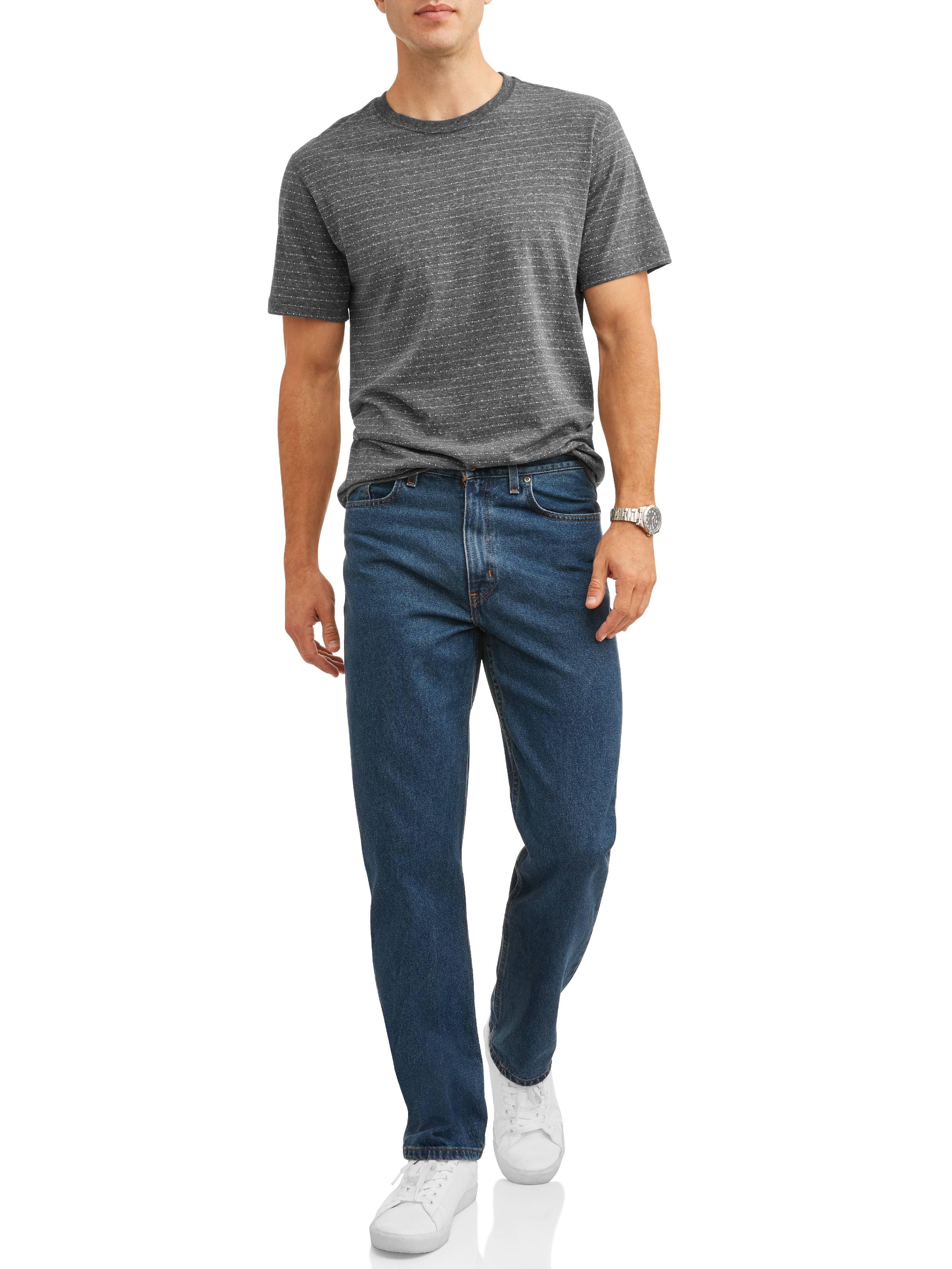 George Men's and Big Men's 100% Cotton Relaxed Fit Jeans - image 5 of 6