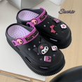 thumbnail image 5 of Miniso Kuromi Women'S Platform Sandals Slippers Cartoon Hello Kitty Kawaiil Slip-Resistant Shoes Cute Summer Girl Women Shoe, 5 of 5