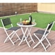 thumbnail image 1 of Costway Set 3 Piezas de Bistró Plegable Set Conversación de Jardín con Mesa y 2 Sillas Juego Muebles para Patio Interior Exterior Negro, 1 of 7