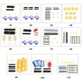 thumbnail image 3 of Yeacher Replacement Parts 2Pcs Side Brushes + 3Pcs Filters + 2Pcs Bristle Brushes + 2Pcs, 3 of 8