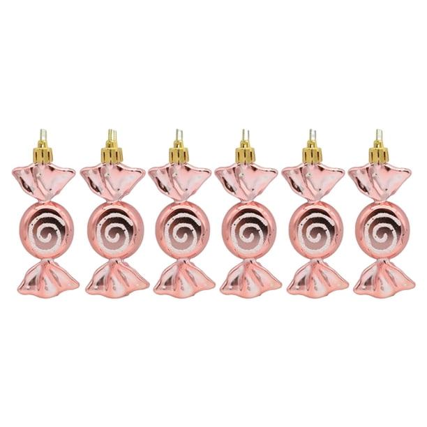 Adornos de dulces navideños Yuyangstore colgantes 6 uds