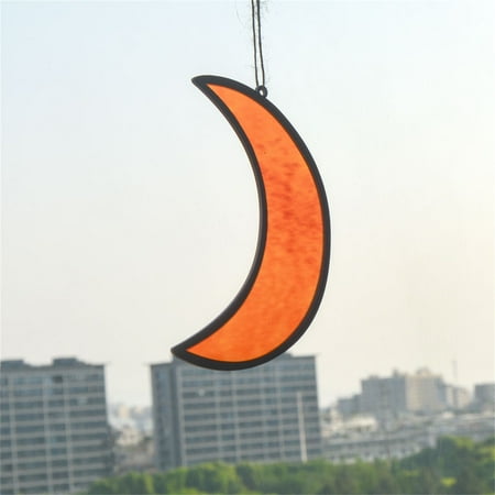 

knqrhpse Hangs Moon Acrylic Pendant Home Decoration Pendant Fun Decorative Gift room decor
