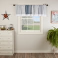 thumbnail image 6 of VHC Brands Sawyer Mill Blue Patchwork Valance (Valance 19x72), 6 of 7
