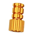 thumbnail image 1 of Herramienta de cubierta de manivela de bicicleta, perno de fijación de manivela, juego de manivela práctico, tornillo ligero Oro, 1 of 8