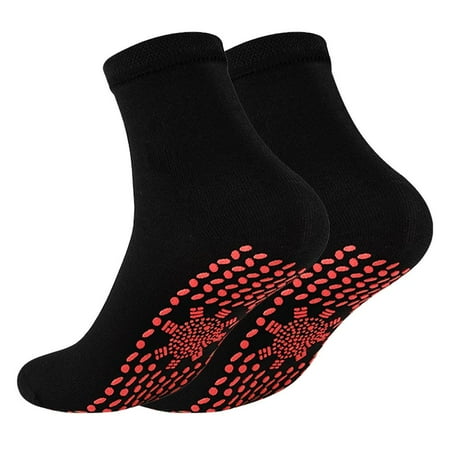 

Pinfect 3Pairs Winter Heated Socks Anti-Fatigue Multifunctional Thermal Sock for Hiking (black)