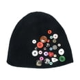 thumbnail image 2 of Fashion Knit Hat with Colorful Buttons for Men and Women Winter Warm Beanie, 2 of 6
