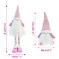 thumbnail image 6 of Christmas Faceless Gnomes,Xmas Plush Gnome Figurines Long Leg Gnome Dolls for Home Christmas Party Decoration, 6 of 7