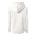 thumbnail image 6 of Dezsed Zip Up Hoodies for Women Womens Hoodie Full Zip Long Sleeve Sweatshirts Pockets Tops Jacket Coat White XXL, 6 of 7