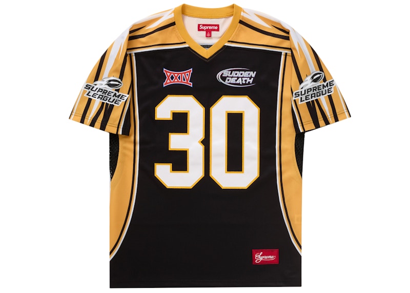 Supreme Sudden Death Jersey ホワイト　サイズL Supreme Men's Sudden Death Football Jersey White, from StockX