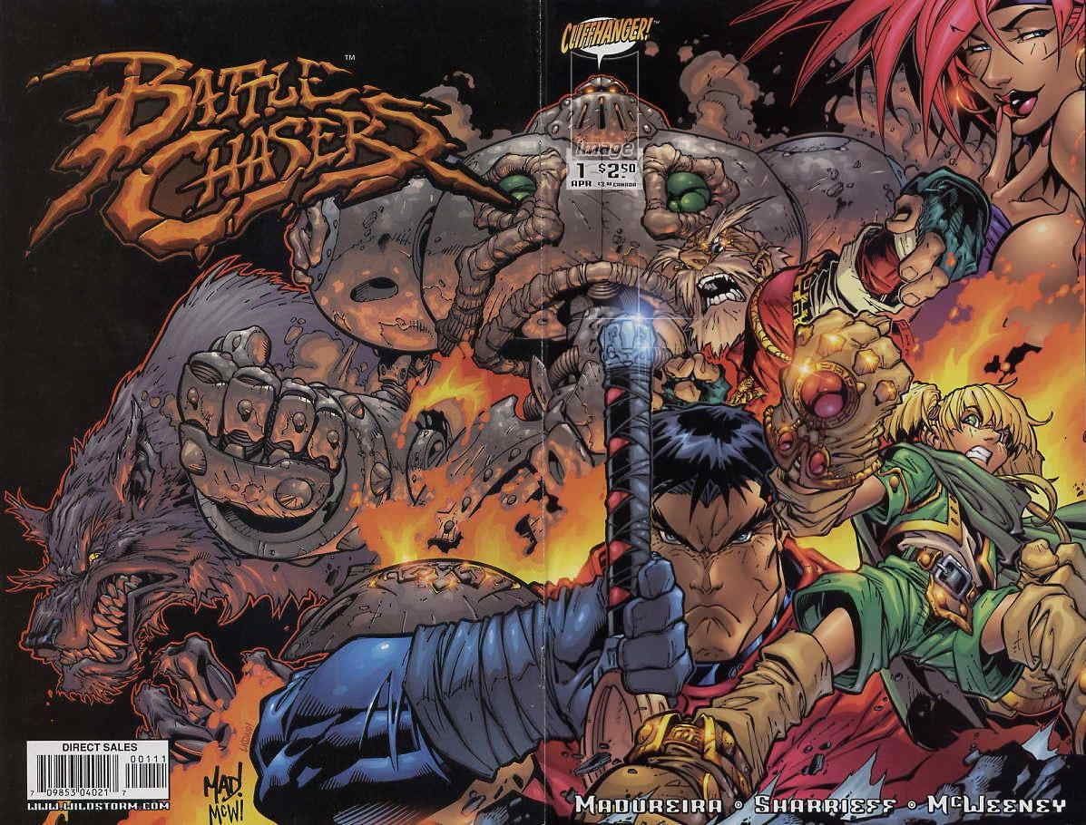 Battle Chasers 1 VF ; Image Comic Book