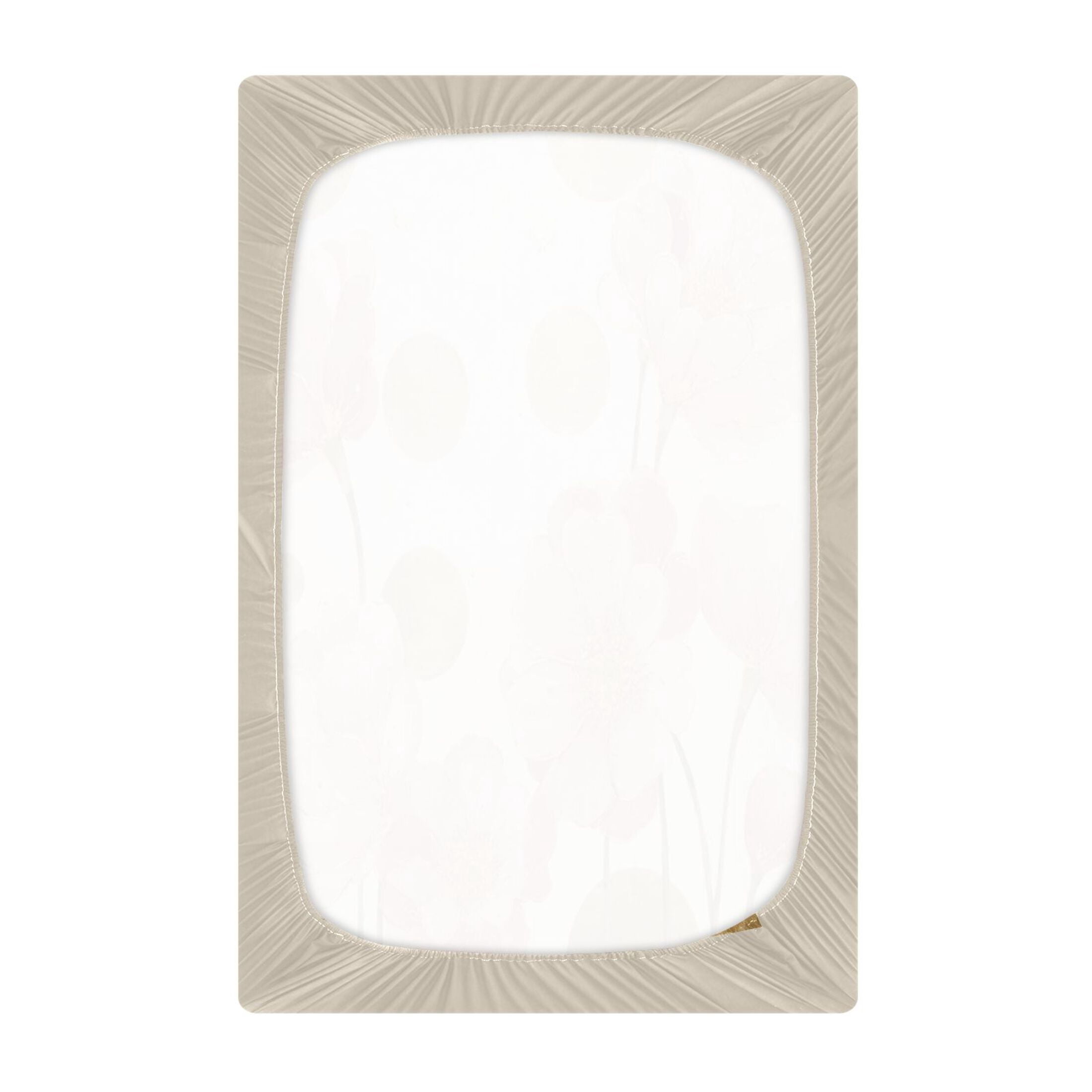 Baby Essentials 52”x 28”- Standard Cotton-like Modal Elastic- Pink-gold Design Crib Sheets for Newborns and Toddlers