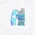 thumbnail image 4 of Inktastic Funny Polar Bear Girls Toddler Dress, 4 of 5