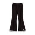 thumbnail image 2 of Delliss Girls Flare Pants Solid Color Full Length Bell Bottoms Bootcut Yoga Pants Cool and Comfortable Lace Pants, 2 of 3